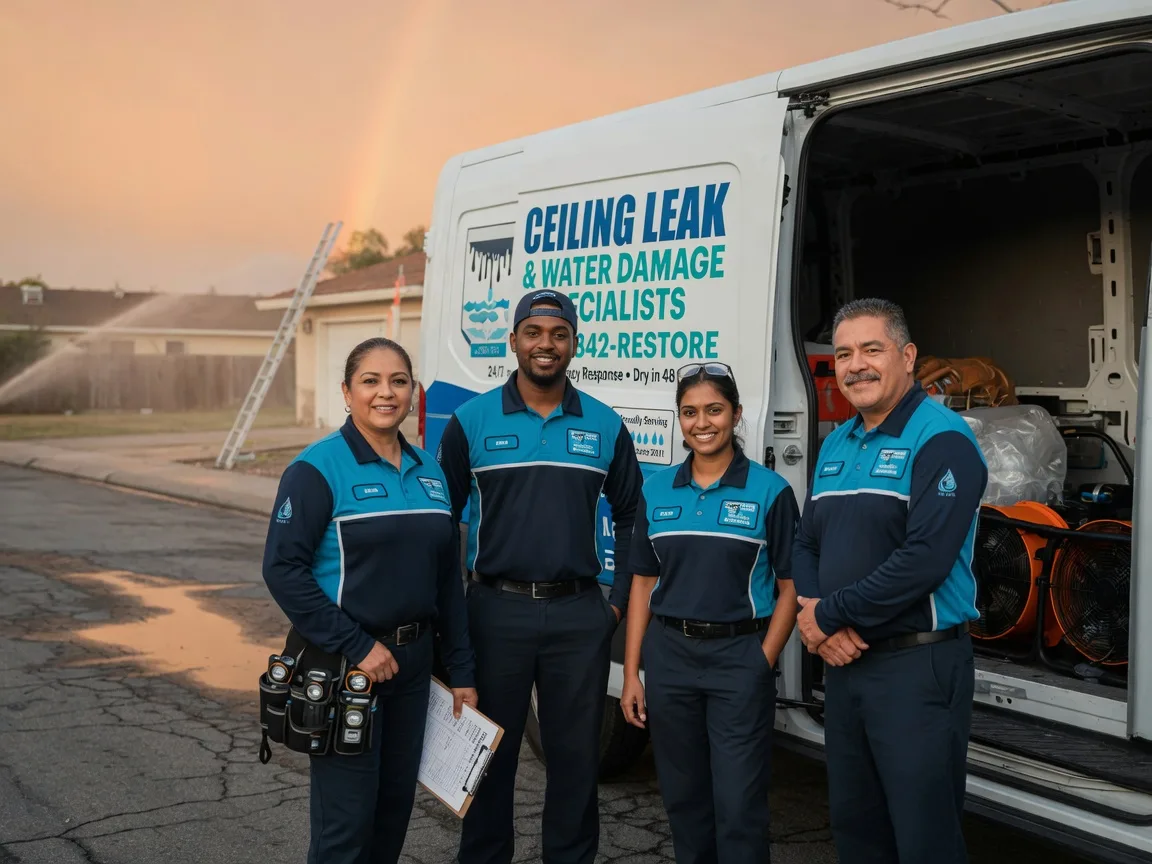 Ceiling Leak Cleanup company in Edison, NJ